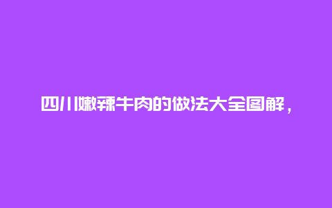 四川嫩辣牛肉的做法大全图解，四川麻辣牛肉的做法与大全