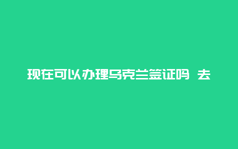 现在可以办理乌克兰签证吗 去乌克兰旅游？？飞机吗？