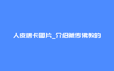 人皮唐卡图片_介绍藏传佛教的神秘图像艺术