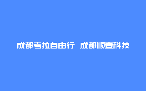 成都考拉自由行 成都顺壹科技考拉超收运营总部地址？