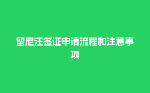 留尼汪签证申请流程和注意事项