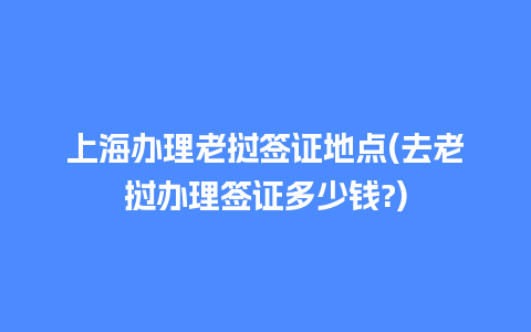 上海办理老挝签证地点(去老挝办理签证多少钱?)