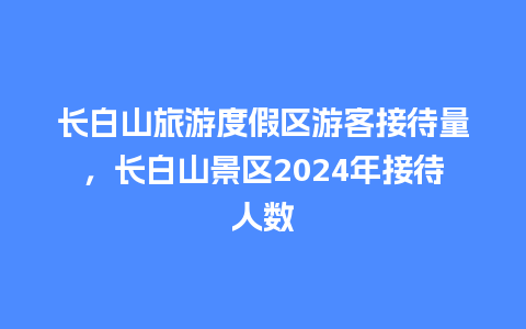 长白山旅游度假区游客接待量，长白山景区2024年接待人数