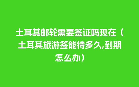 土耳其邮轮需要签证吗现在（土耳其旅游签能待多久,到期怎么办）